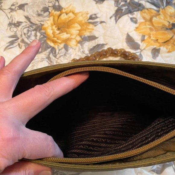 PRADA VINTAGE IRIDESCENT  CROSSBODY BAG - Picture 7 of 8